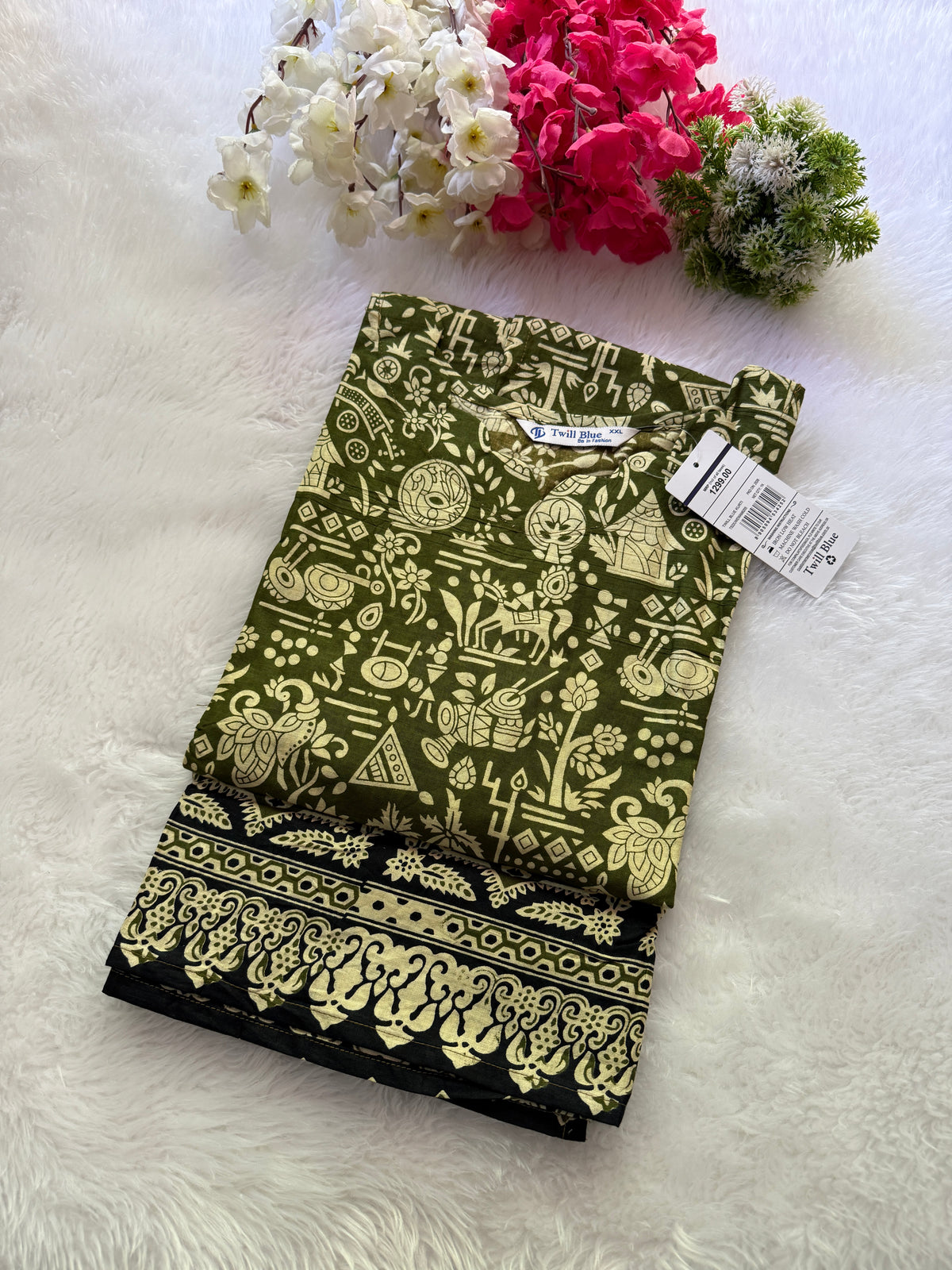 Kalamkari cotton Kurtis