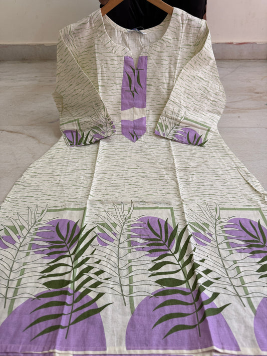 Premium handloom cotton Kurtis