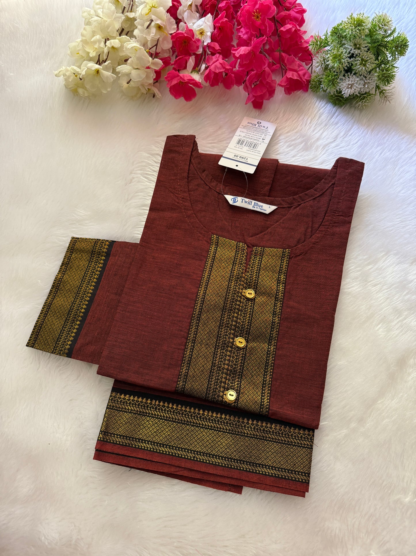 Chettinad cotton Kurtis