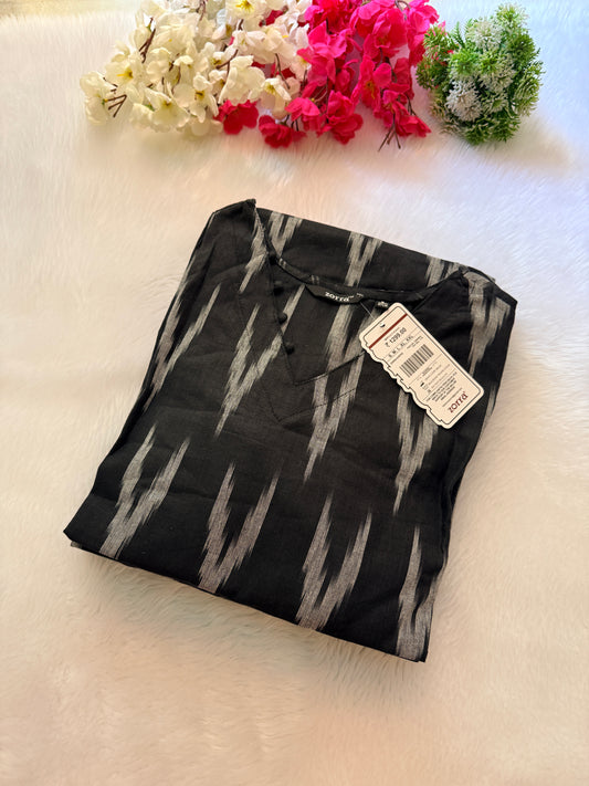 Ikkat cotton Kurtis