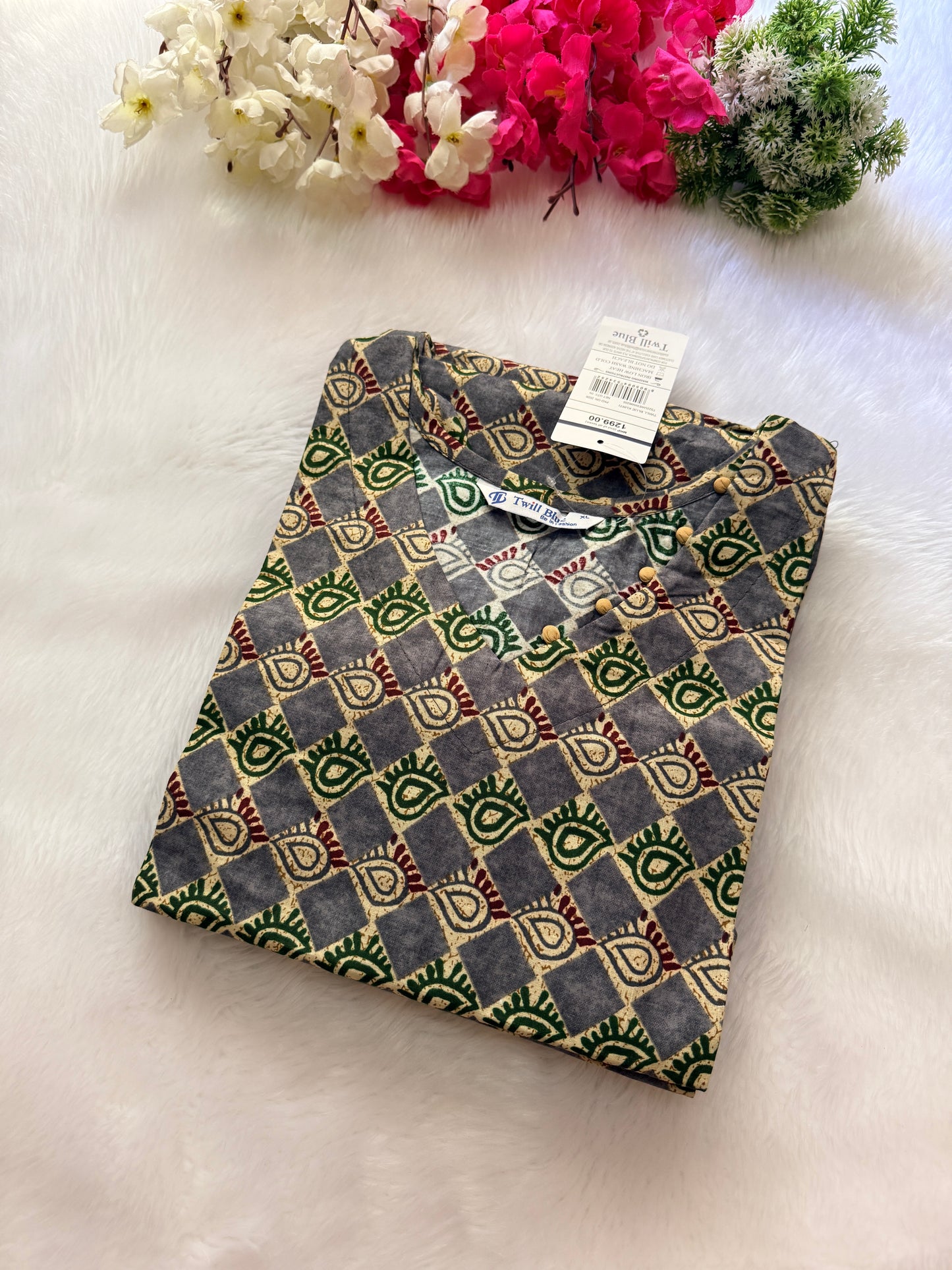 Kalamkari cotton Kurtis