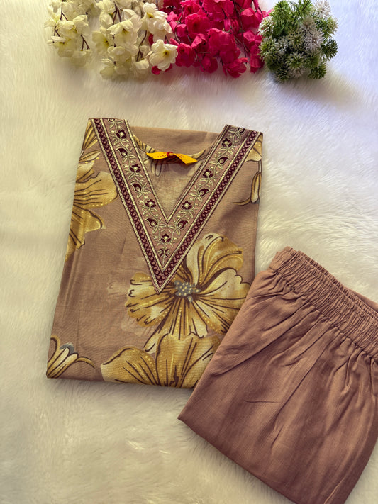 Festive wear kurti pant sets