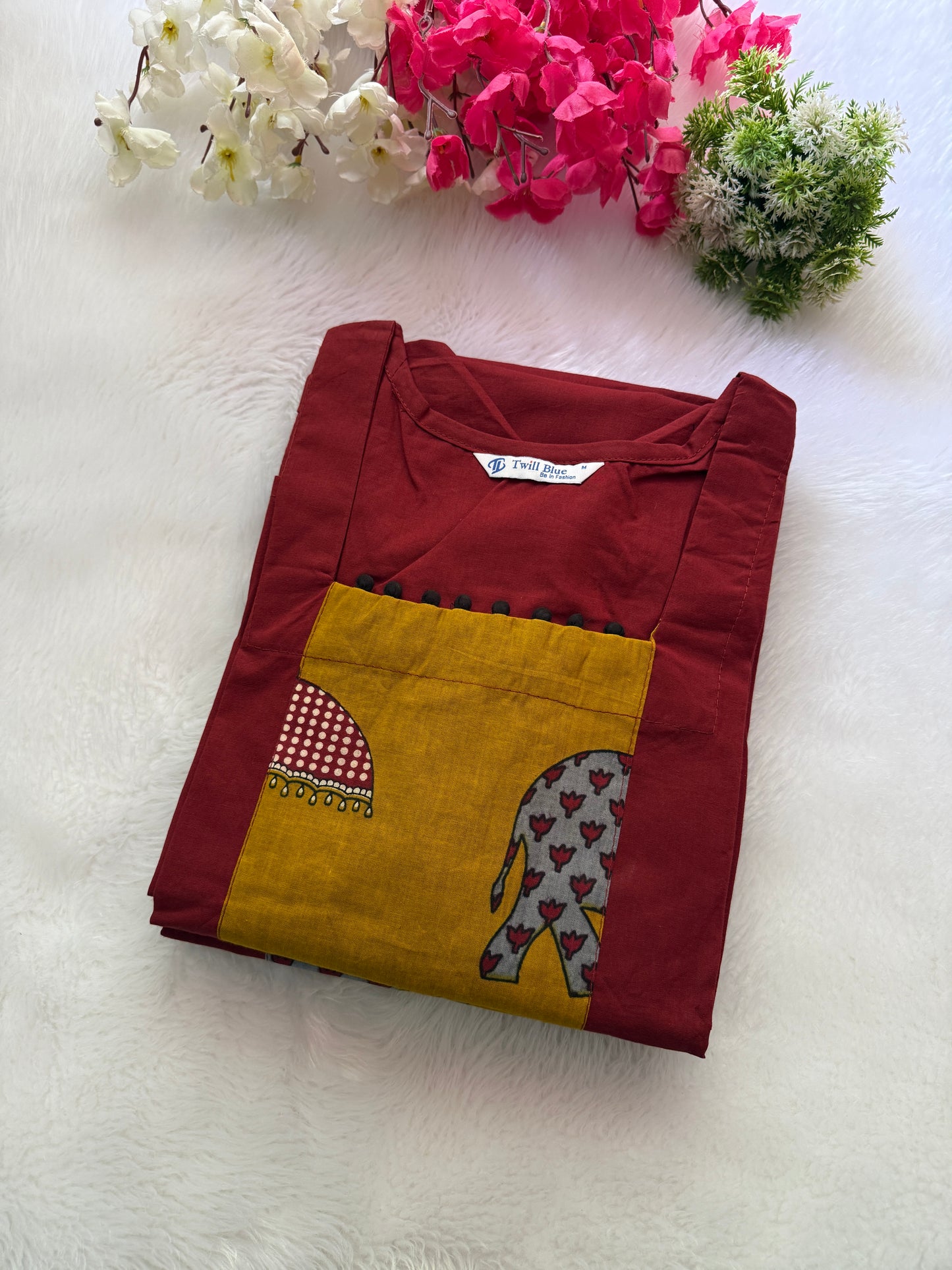 Dhabu cotton Kurtis