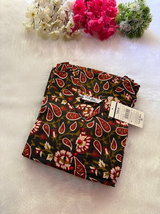 Kalamkari cotton Kurtis