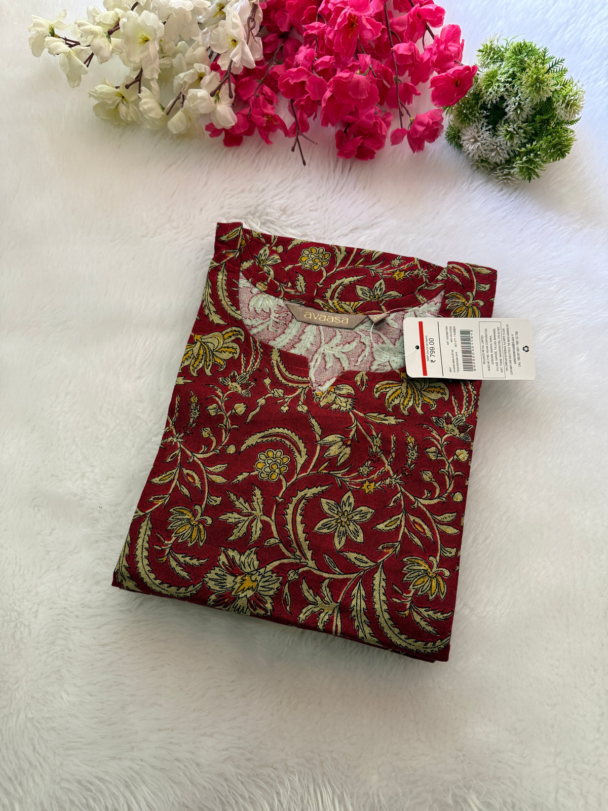 Avaasa cotton Kurtis