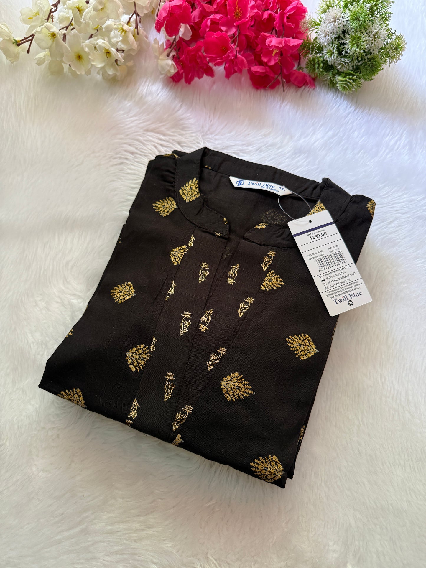 Festive Kurtis black