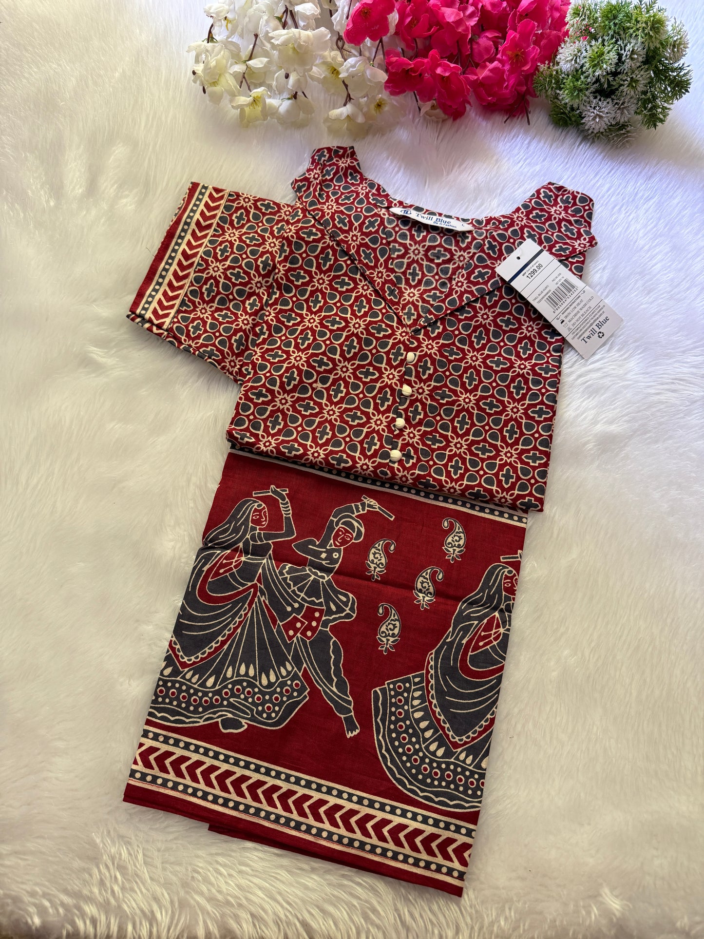 Kalamkari cotton Kurtis