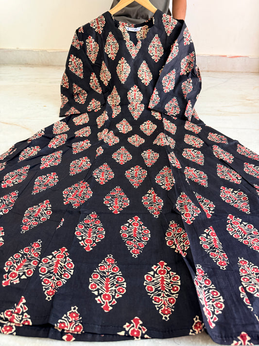 Cotton Anarkali gown