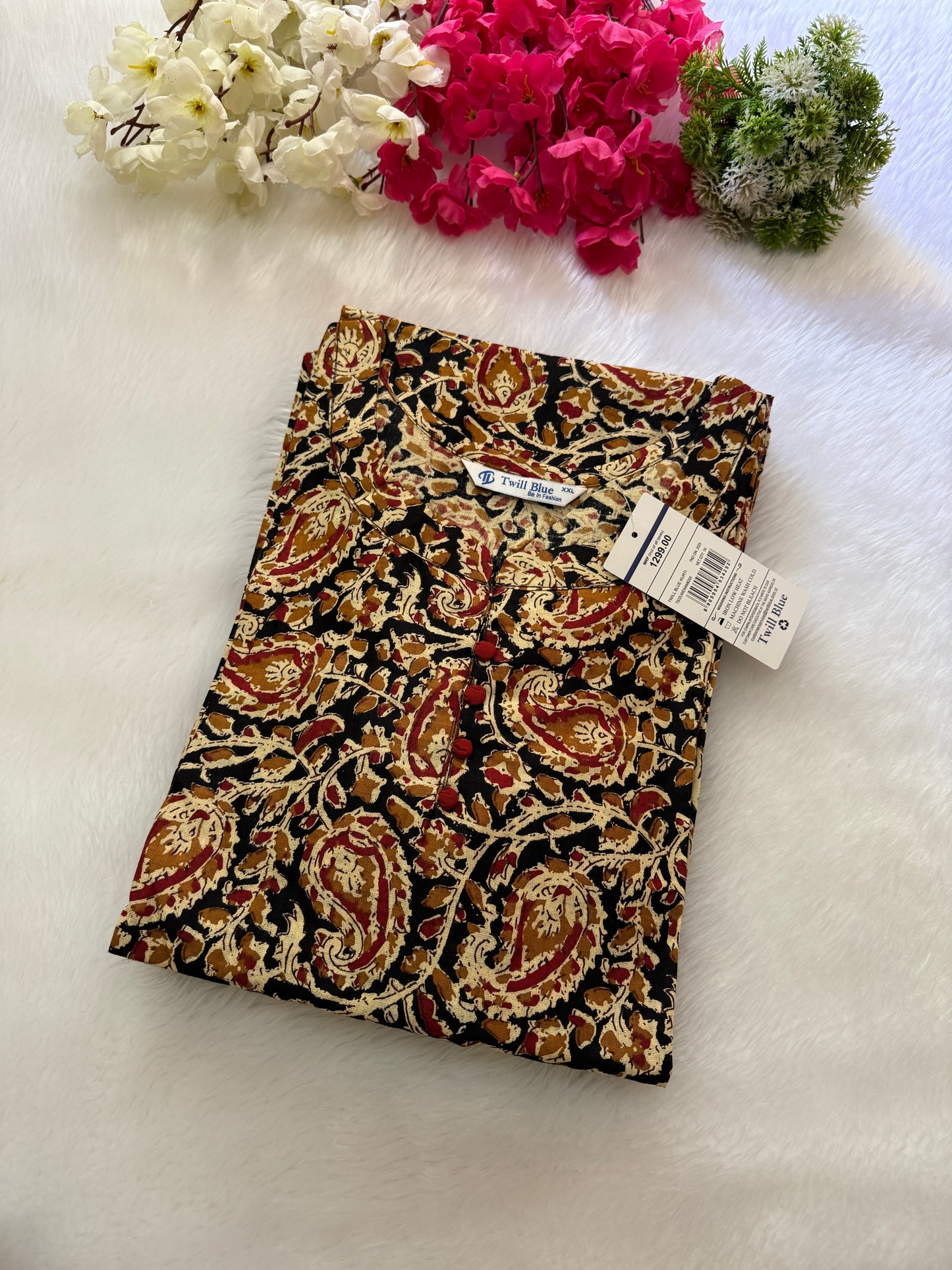 Kalamkari cotton Kurtis