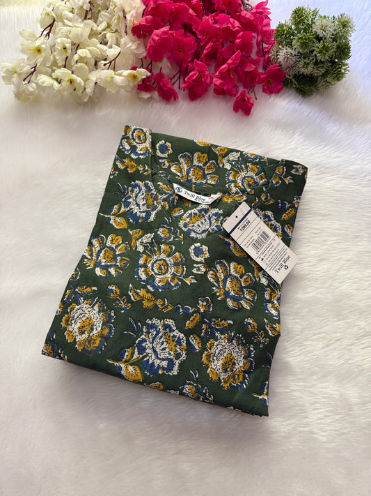 Kalamkari cotton Kurtis