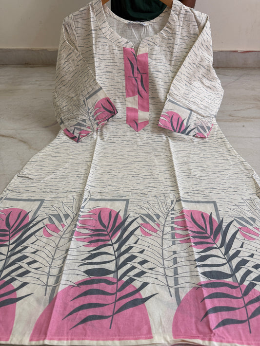 Premium handloom cotton Kurtis