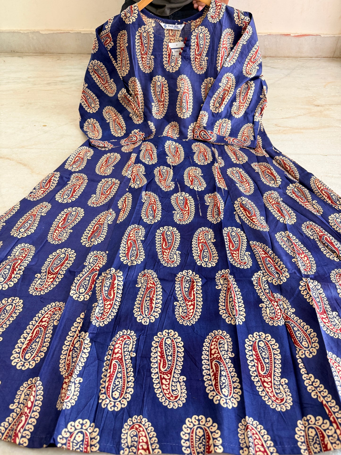 Cotton Anarkali gown