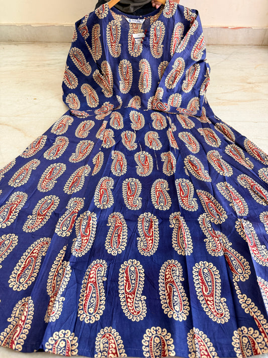 Cotton Anarkali gown