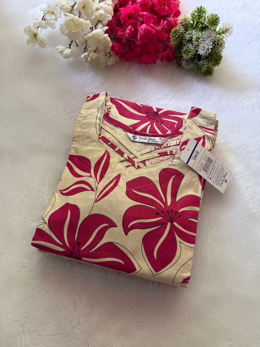 Kalamkari cotton Kurtis