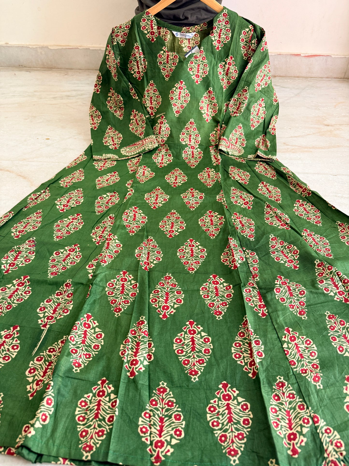 Cotton Anarkali gown