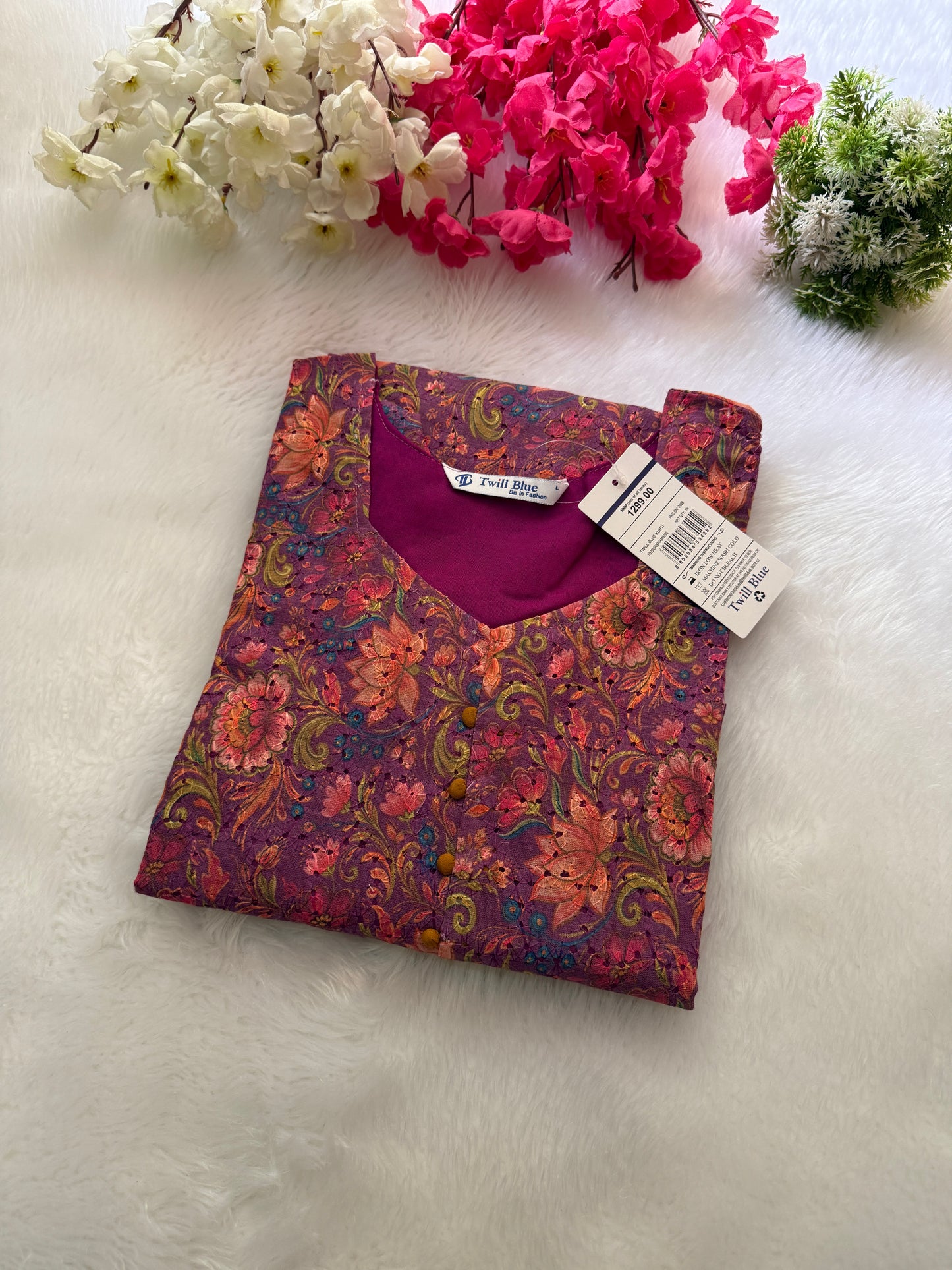 Hakooba cotton Kurtis