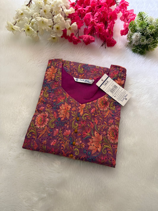 Hakooba cotton Kurtis