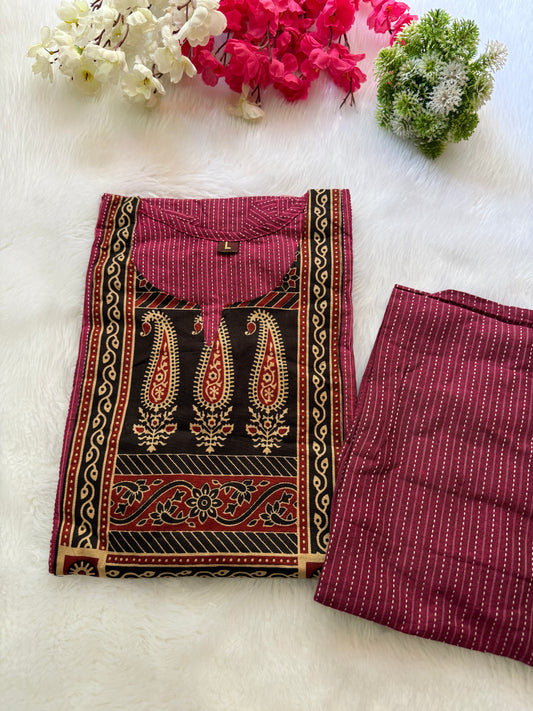 Dabu cotton cord sets