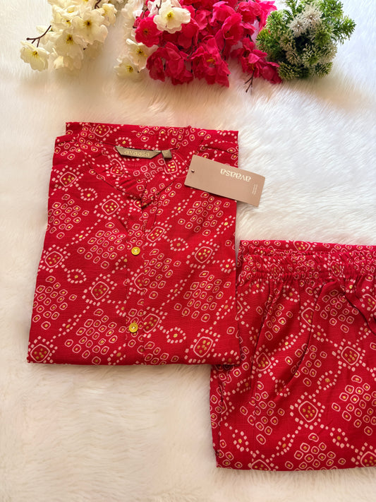 Avaasa kurti pant sets