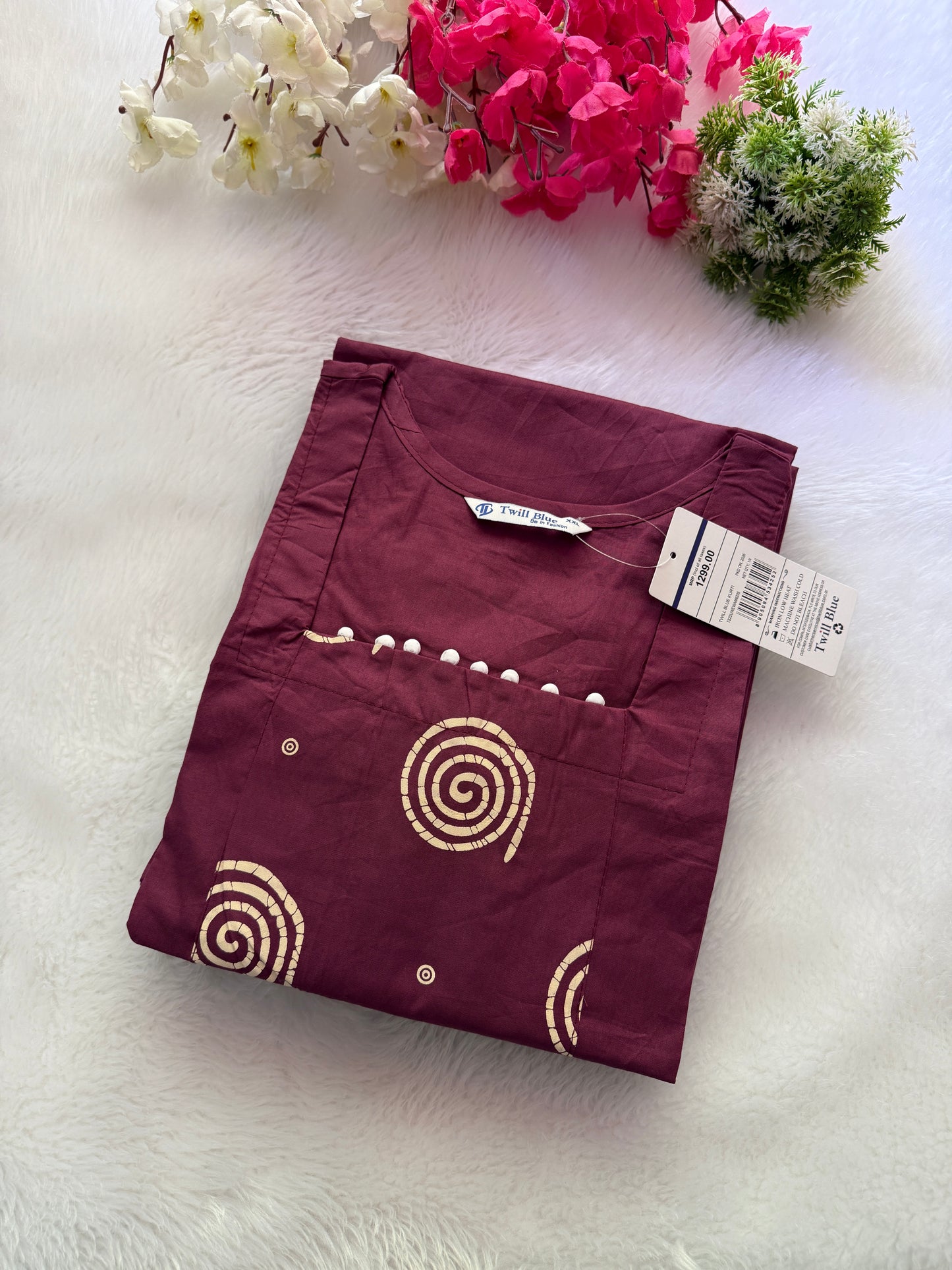 Dhabu cotton Kurtis