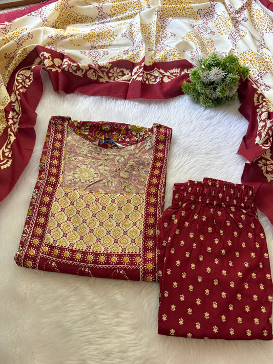 Kurti pant Duppata sets