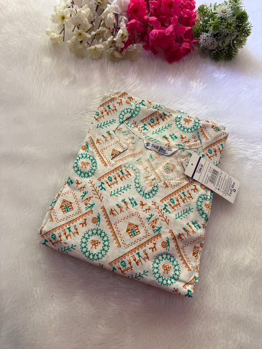 Kalamkari cotton Kurtis