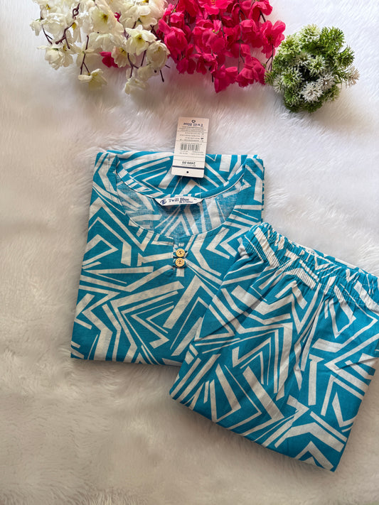 Kalamkari cotton Kurtis pant sets