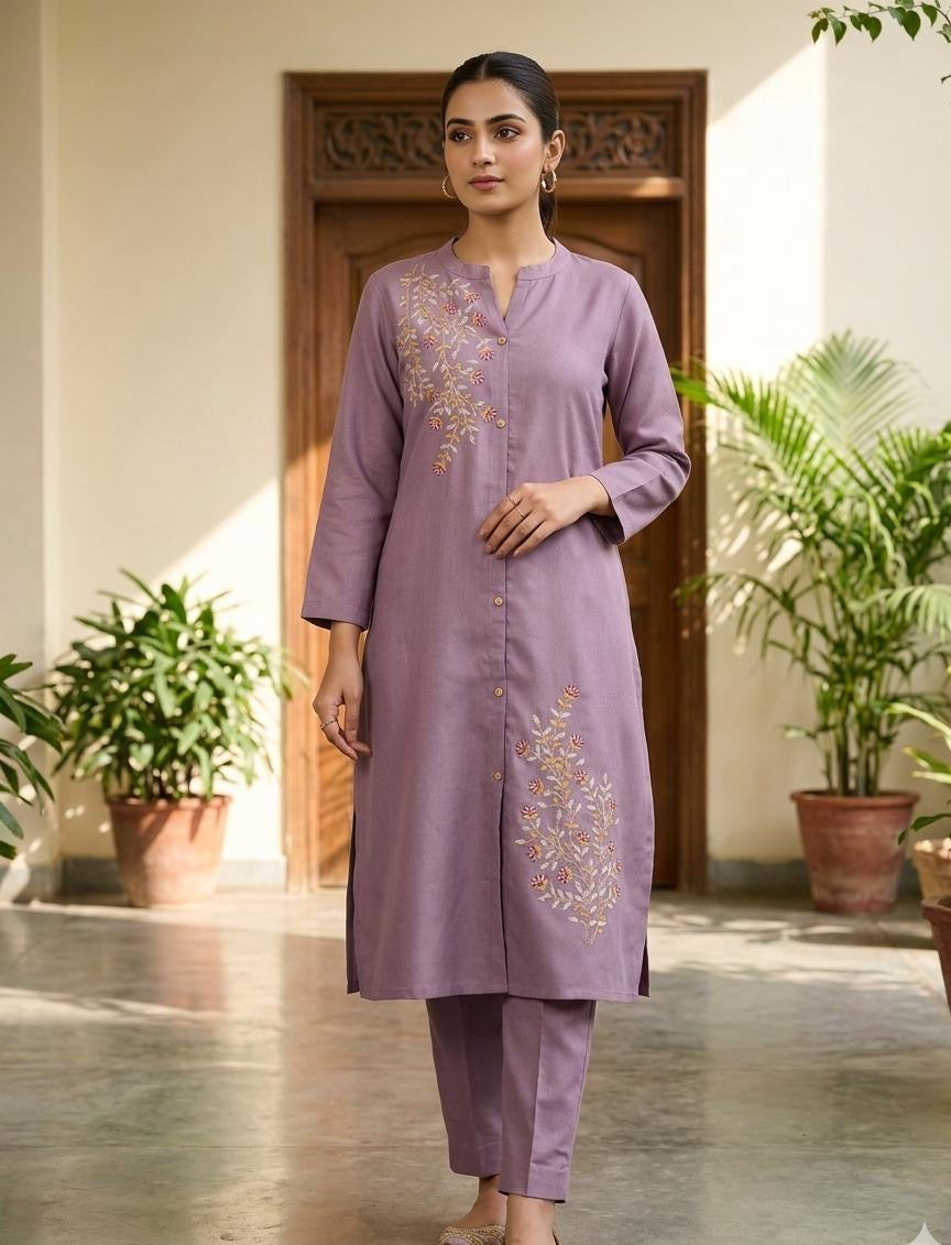 Avaasa aline kurti pant sets