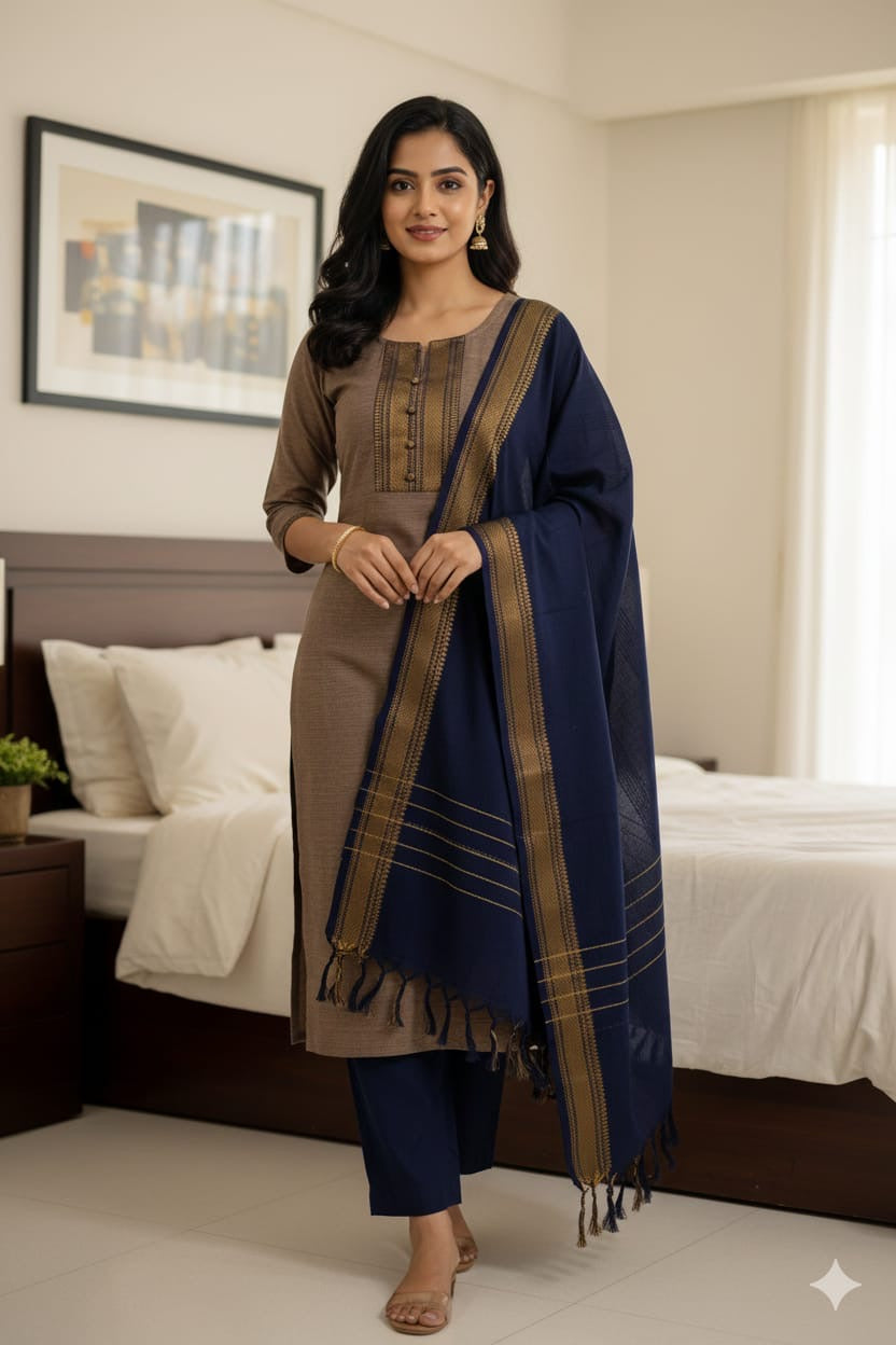 Chettinad cotton kurti pant sets