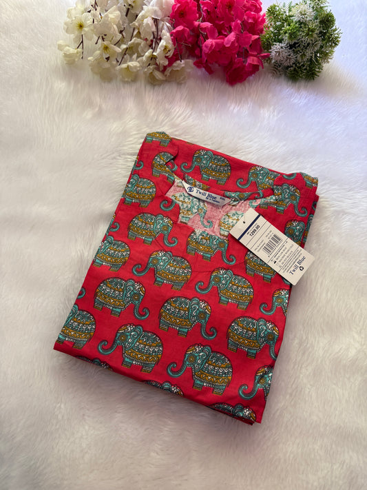 Kalamkari cotton Kurtis