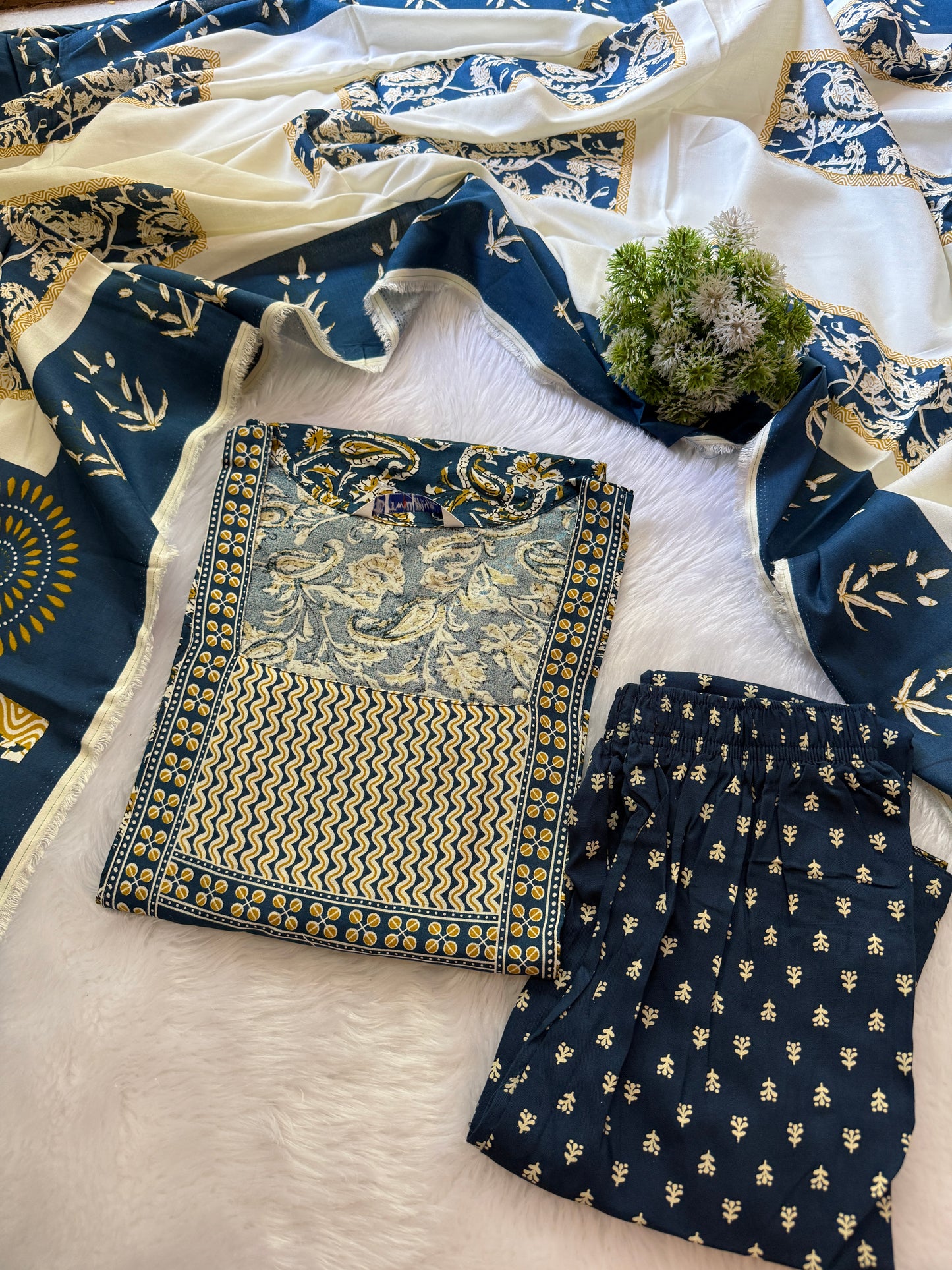Kurti pant Duppata sets