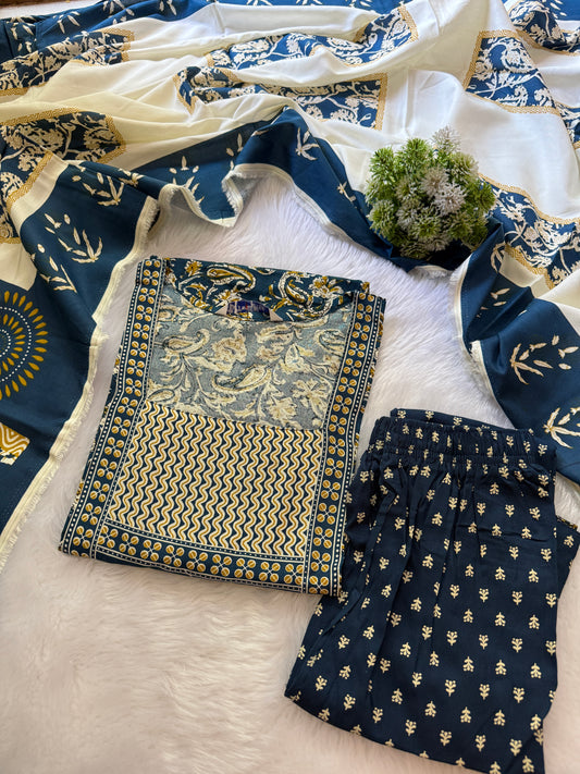 Kurti pant Duppata sets