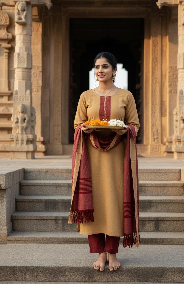 Chettinad cotton 3 piece sets