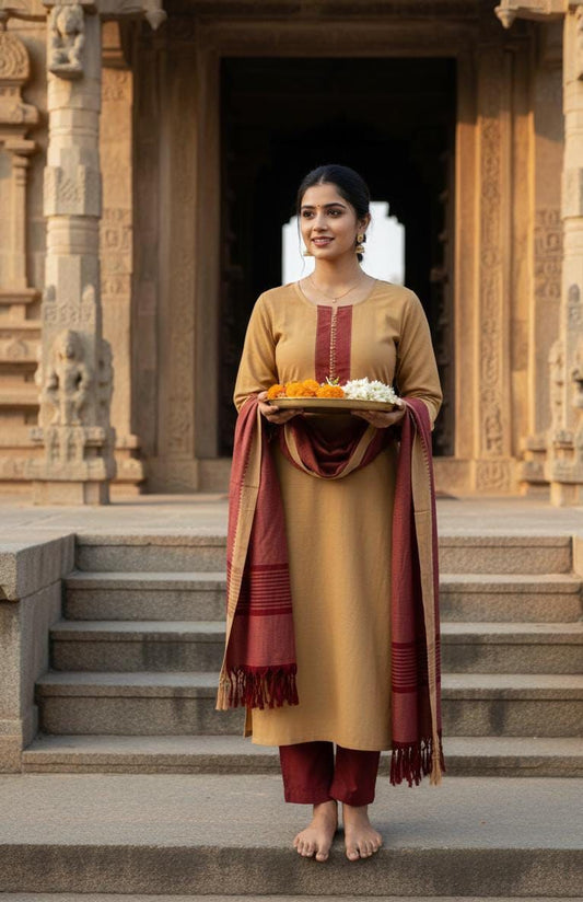 Chettinad cotton 3 piece sets