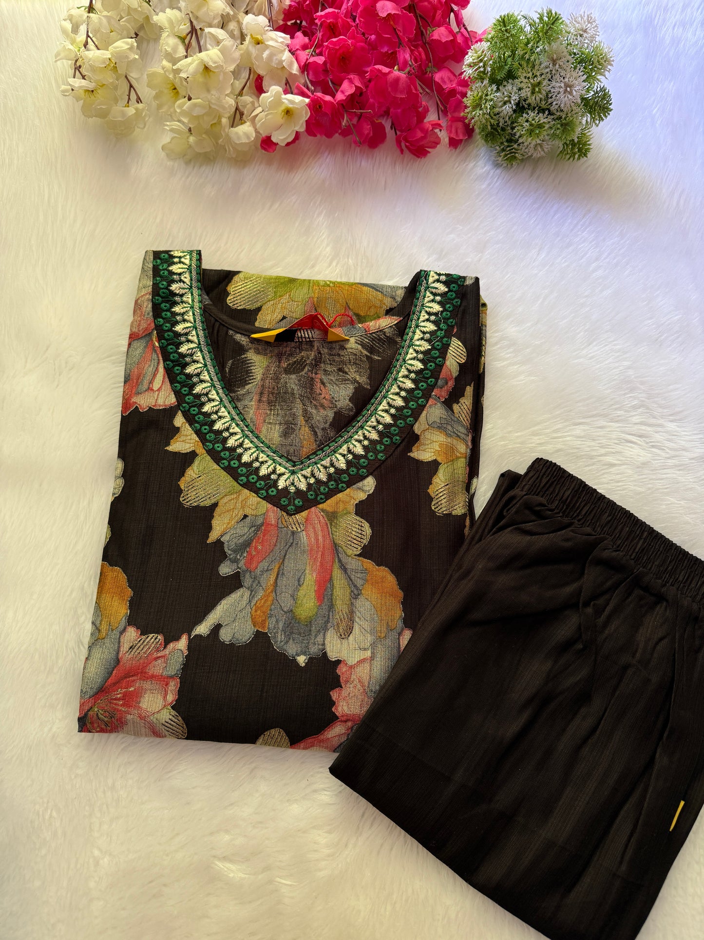 Festive wear kurti pant sets