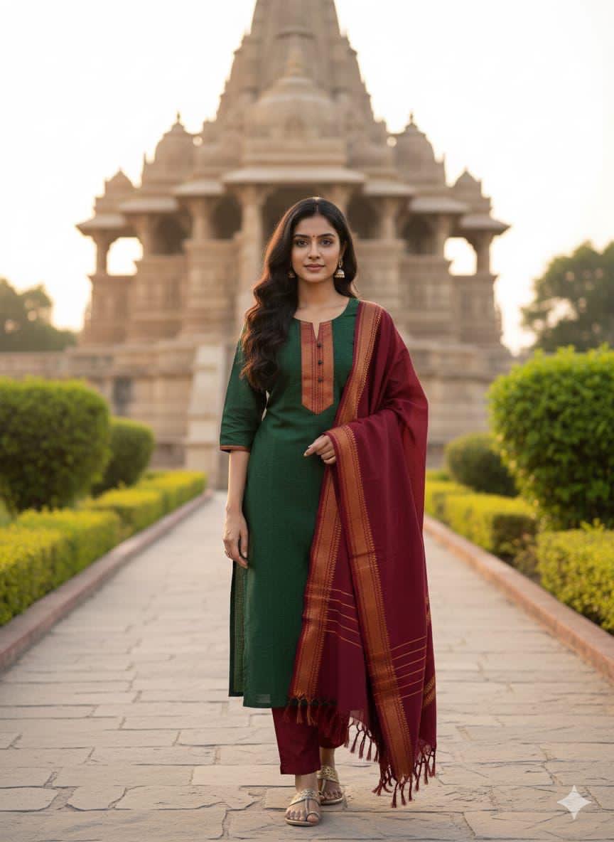 Chettinad cotton kurti pant sets