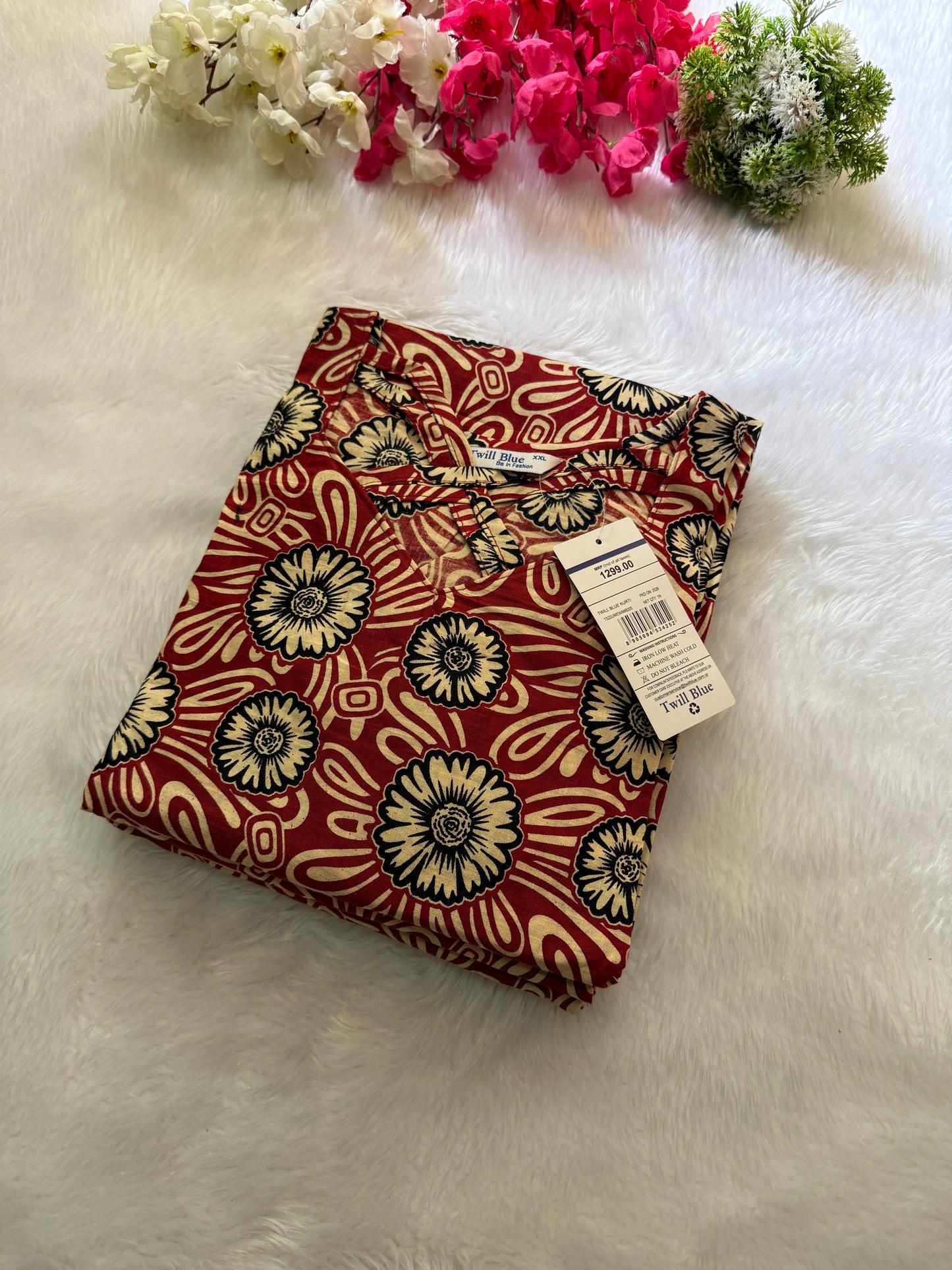Kalamkari cotton Kurtis