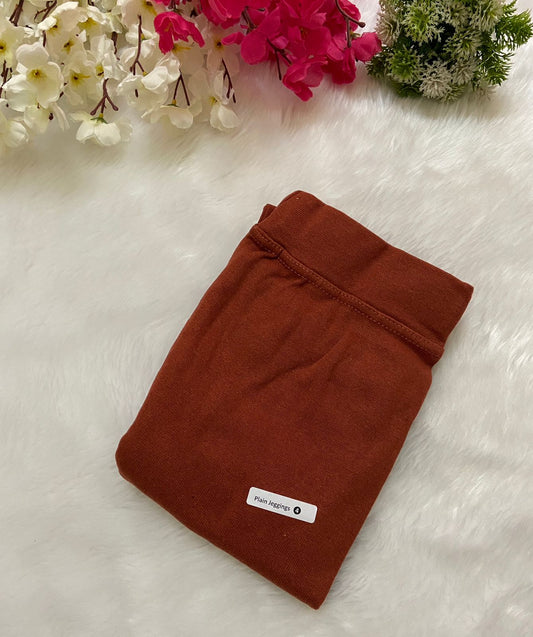 Rusty brown jeggings