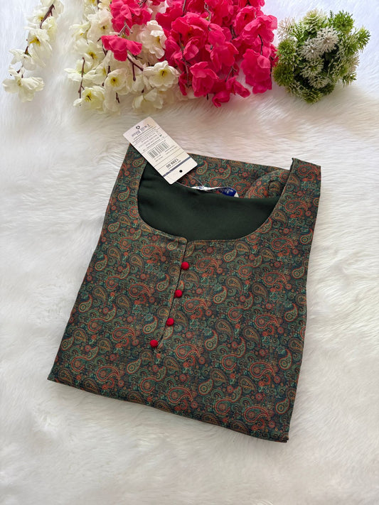Silk tissue Kurtis