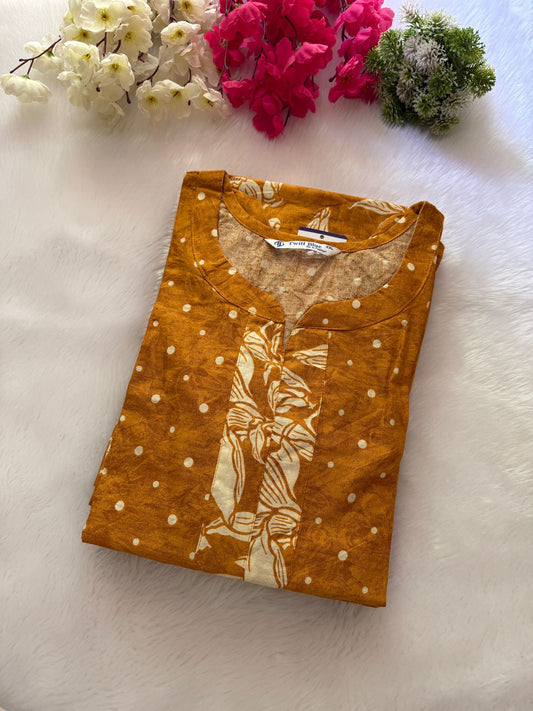 Kalamkari cotton kurti
