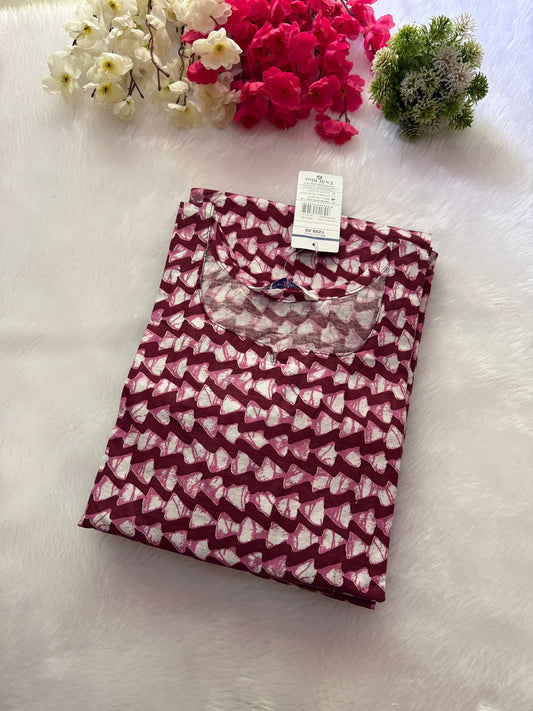 Kalamkari cotton kurti