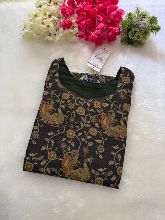 Silk tissue Kurtis