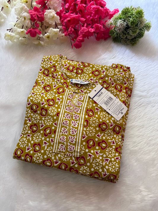 Kalamkari cotton kurti
