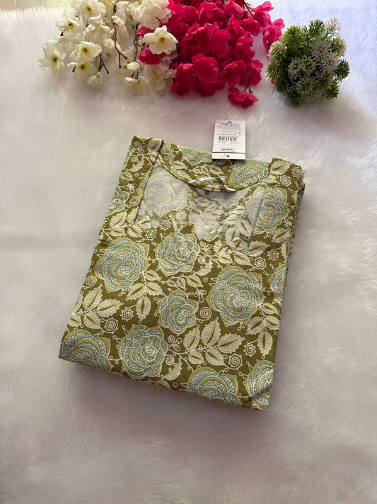 Kalamkari cotton kurti