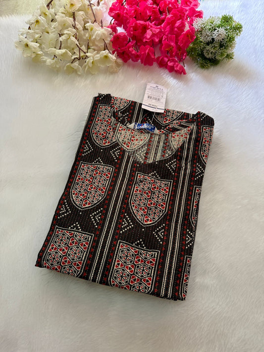 Kalamkari cotton Katha kurtis