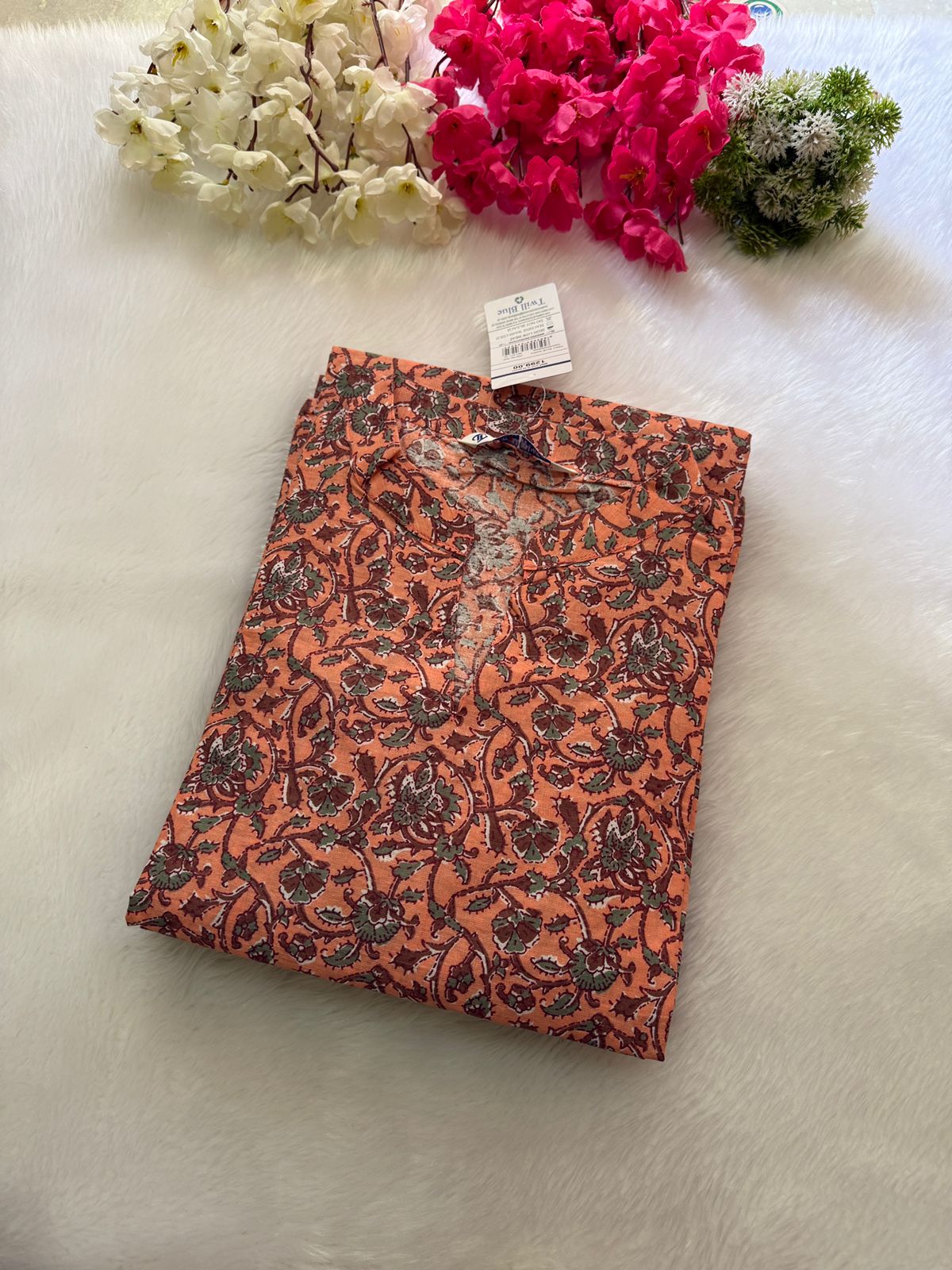 Kalamkari cotton kurti
