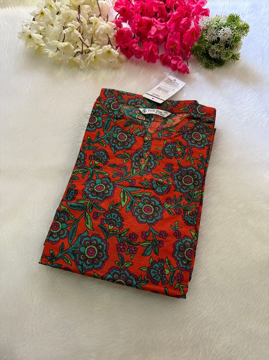 Kalamkari cotton kurti