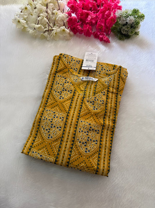 Kalamkari cotton Katha kurtis