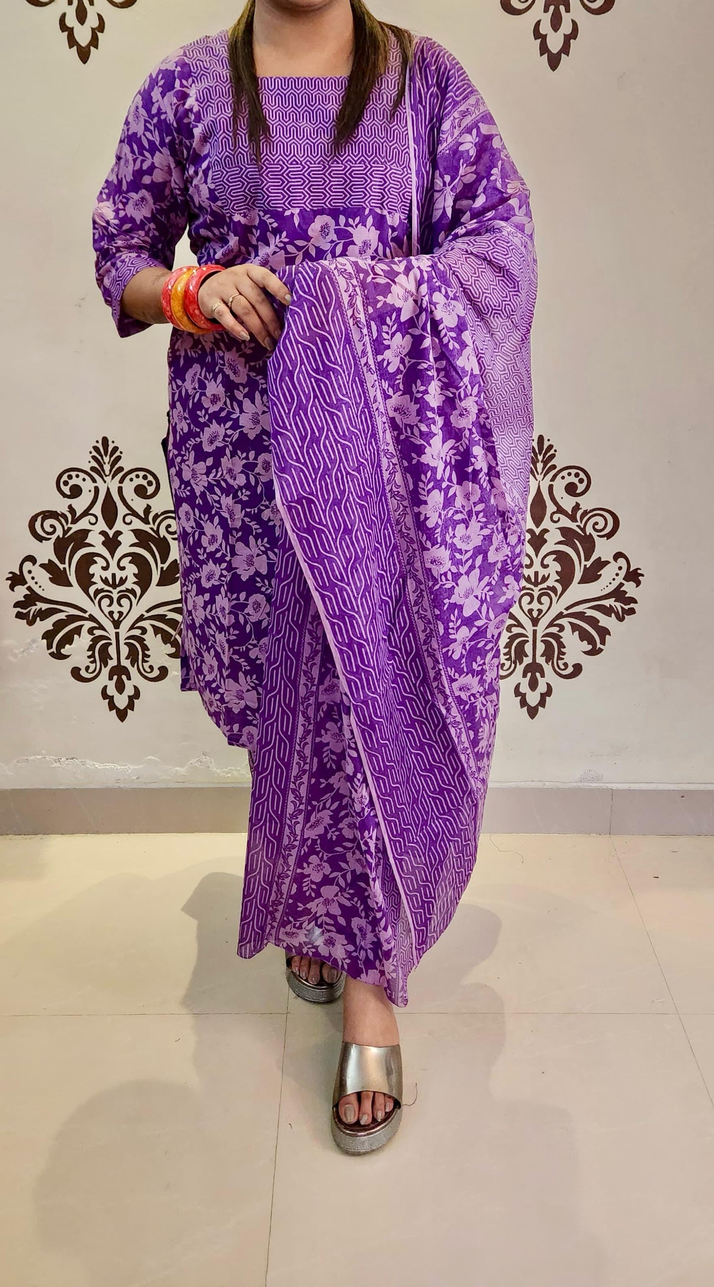 Kalamkari duppata sets