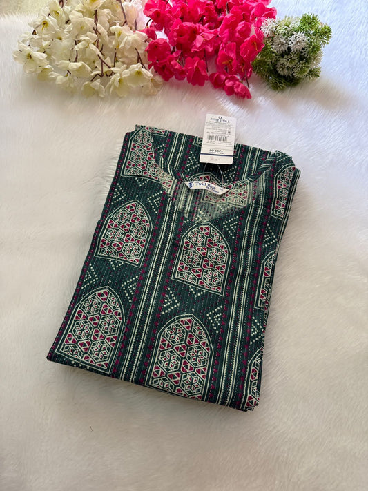 Kalamkari cotton Katha kurtis